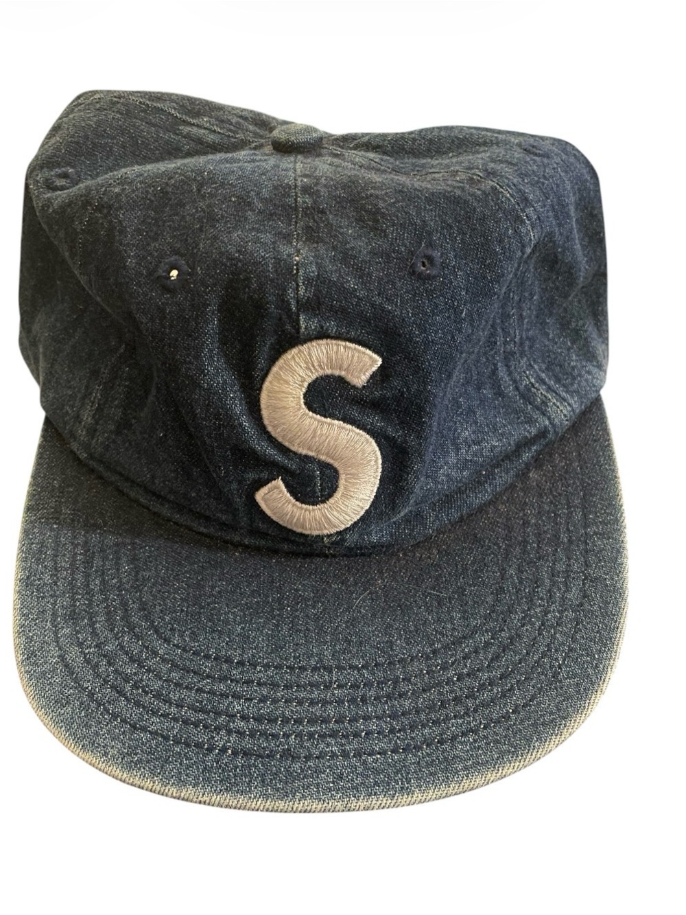 Supreme 5 panel denim hat